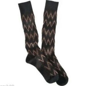 MISSONI for TARGET Knee-High SOCKS Glitter ZIGZAG